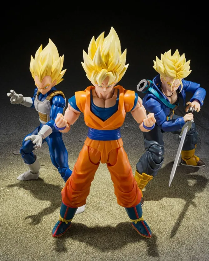 Dragon Ball Z - Super Saiyan Vegeta Actionfigur / S.H. Figuarts - (Dangerous Pride): Bandai Tamashii