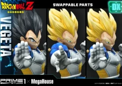 Dragon Ball Z - Super Saiyajin Vegeta Statue / Deluxe Version: Prime 1 Studio