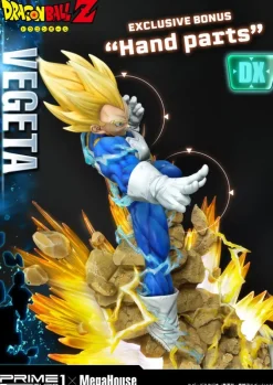 Dragon Ball Z - Super Saiyajin Vegeta Statue / Deluxe Version: Prime 1 Studio