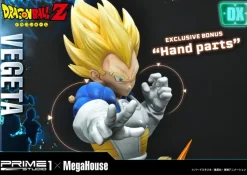 Dragon Ball Z - Super Saiyajin Vegeta Statue / Deluxe Version: Prime 1 Studio