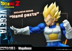 Dragon Ball Z - Super Saiyajin Vegeta Statue / Deluxe Version: Prime 1 Studio