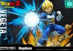 Dragon Ball Z - Super Saiyajin Vegeta Statue / Deluxe Version: Prime 1 Studio
