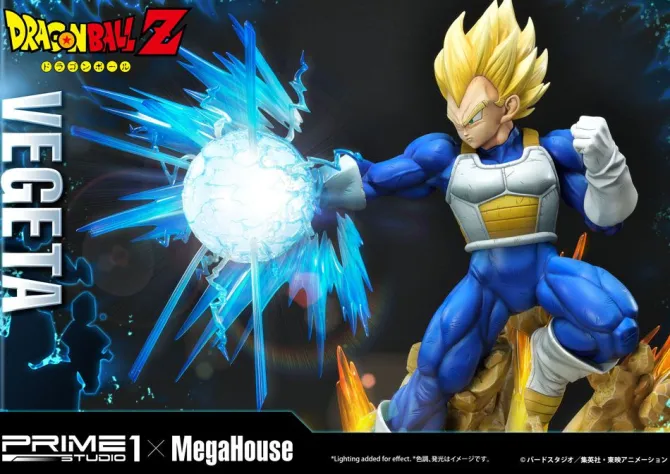 Dragon Ball Z - Super Saiyajin Vegeta Statue: Prime 1 Studio
