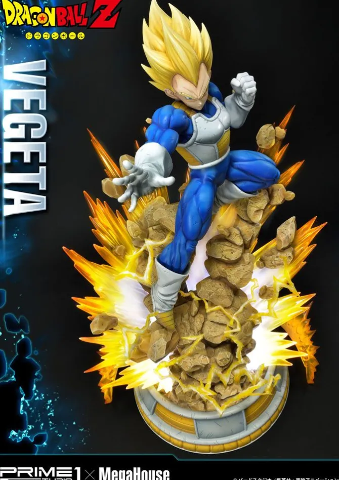 Dragon Ball Z - Super Saiyajin Vegeta Statue: Prime 1 Studio
