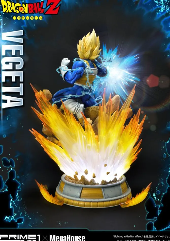 Dragon Ball Z - Super Saiyajin Vegeta Statue: Prime 1 Studio