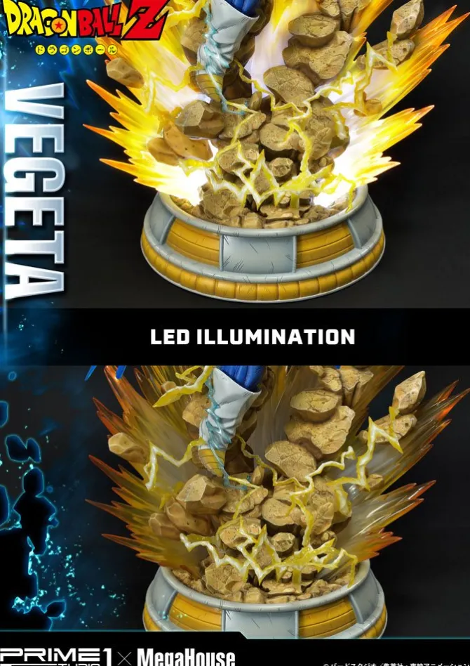 Dragon Ball Z - Super Saiyajin Vegeta Statue: Prime 1 Studio