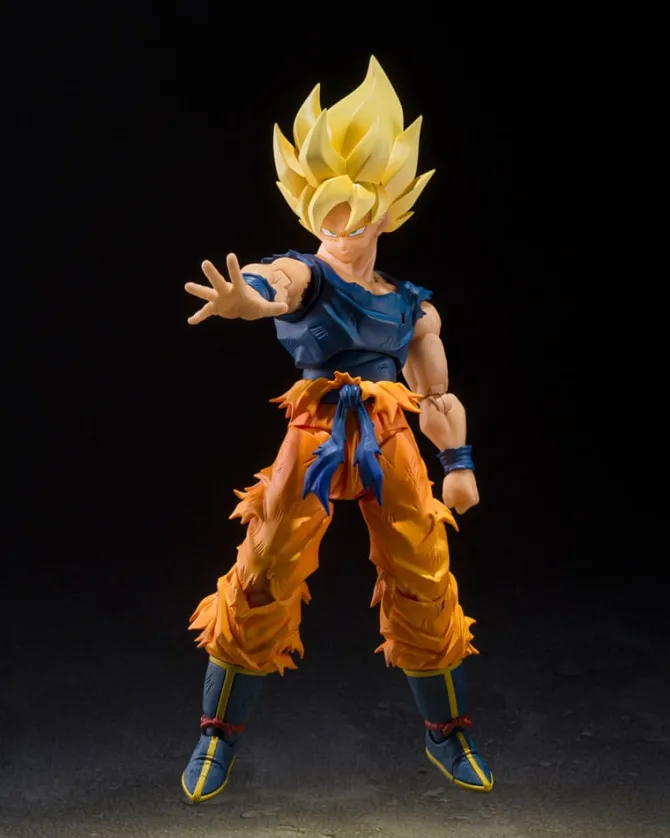 Dragon Ball Z- Super Saiyan Son Goku (Fighter of Rage) Actionfiguren / S.H.Figuarts: Tamashii Nation