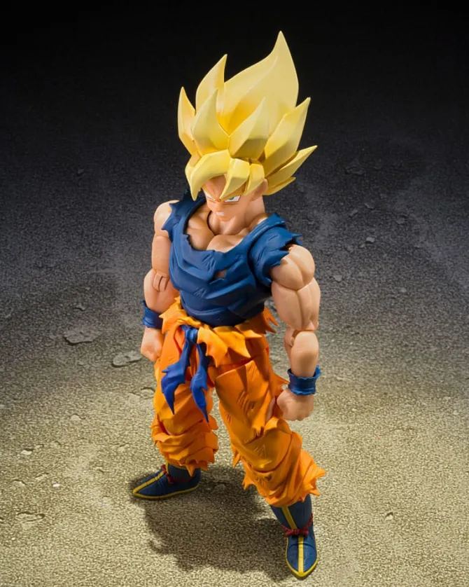 Dragon Ball Z- Super Saiyan Son Goku (Fighter of Rage) Actionfiguren / S.H.Figuarts: Tamashii Nation