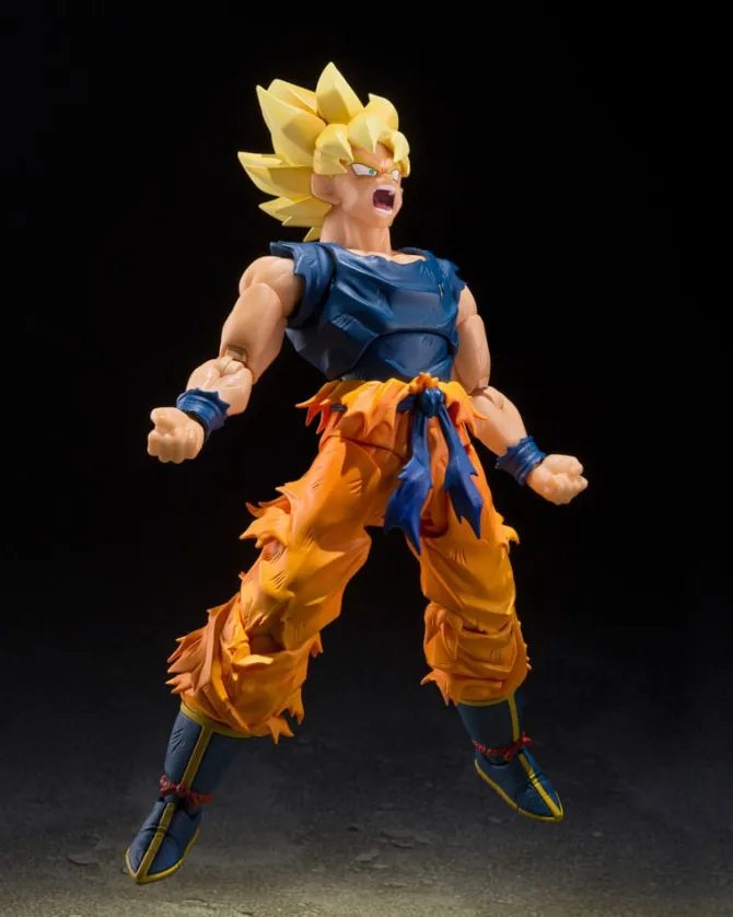 Dragon Ball Z- Super Saiyan Son Goku (Fighter of Rage) Actionfiguren / S.H.Figuarts: Tamashii Nation