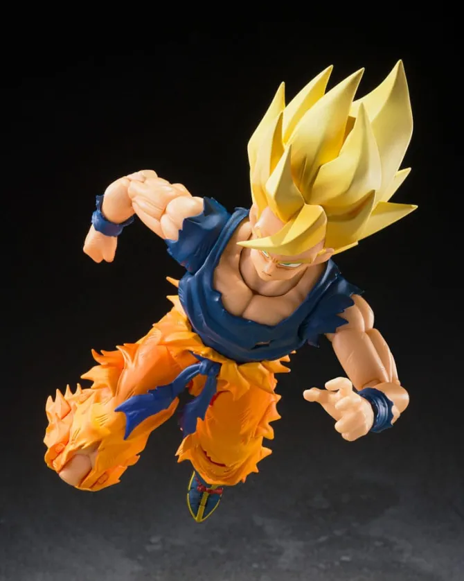 Dragon Ball Z- Super Saiyan Son Goku (Fighter of Rage) Actionfiguren / S.H.Figuarts: Tamashii Nation