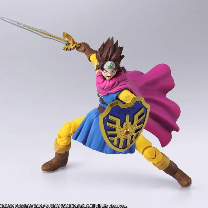 Dragon Quest III The Seeds of Salvation - Hero Actionfigur / Bring Arts: Square