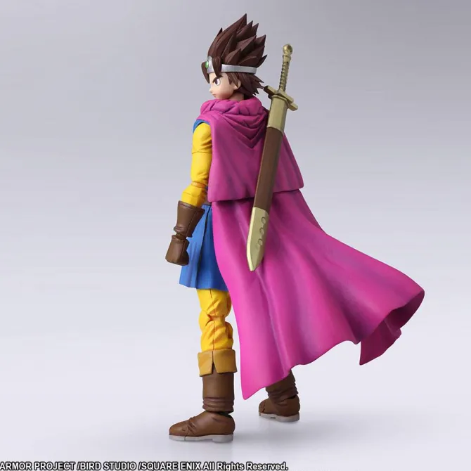 Dragon Quest III The Seeds of Salvation - Hero Actionfigur / Bring Arts: Square
