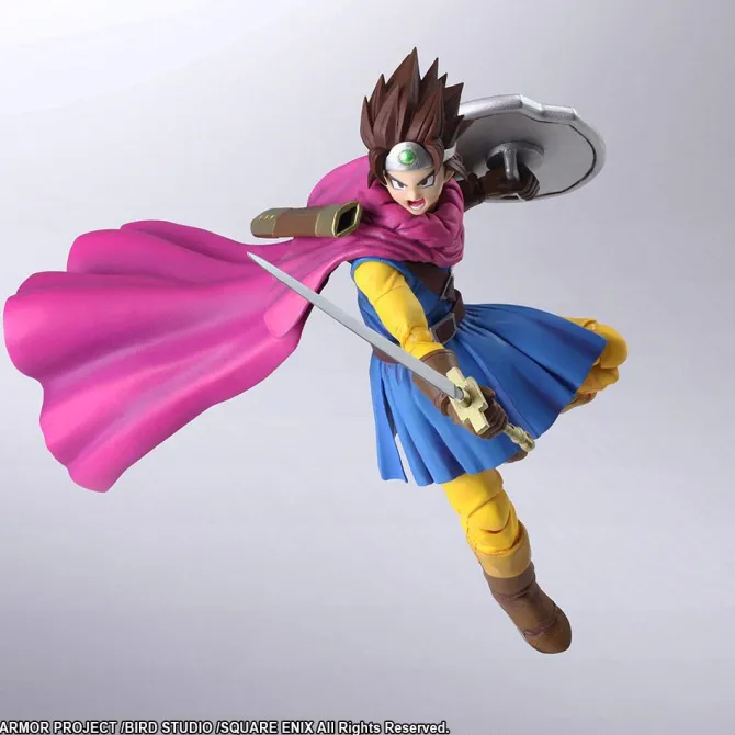 Dragon Quest III The Seeds of Salvation - Hero Actionfigur / Bring Arts: Square