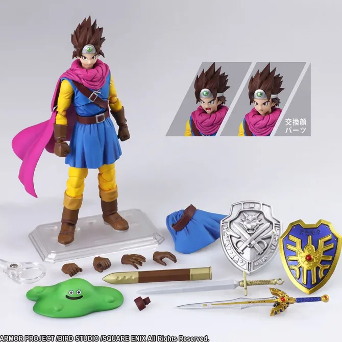 Dragon Quest III The Seeds of Salvation - Hero Actionfigur / Bring Arts: Square