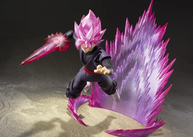 Dragonball - SSJ Rose Black Goku Actionfigur / S.H.Figuarts - Event Exclusive Color: Bandai