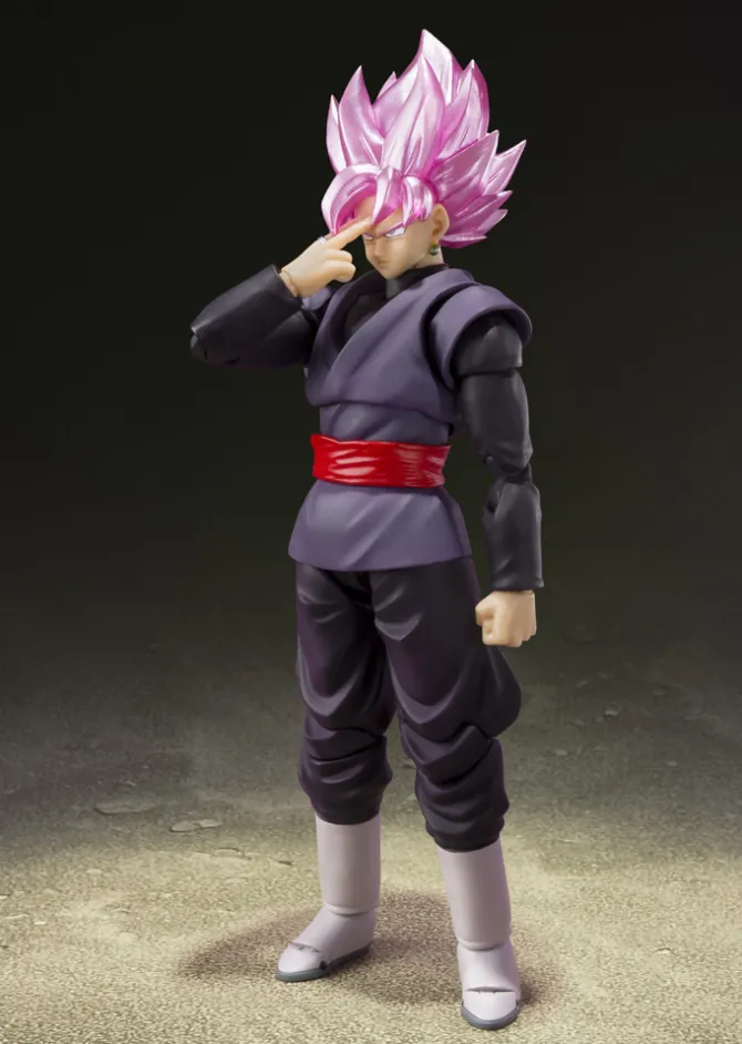 Dragonball - SSJ Rose Black Goku Actionfigur / S.H.Figuarts - Event Exclusive Color: Bandai