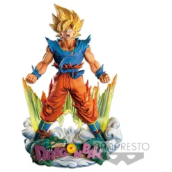 Dragonball - SSJ Son Goku Figur / Master Stars Piece - The Brush: Banpresto