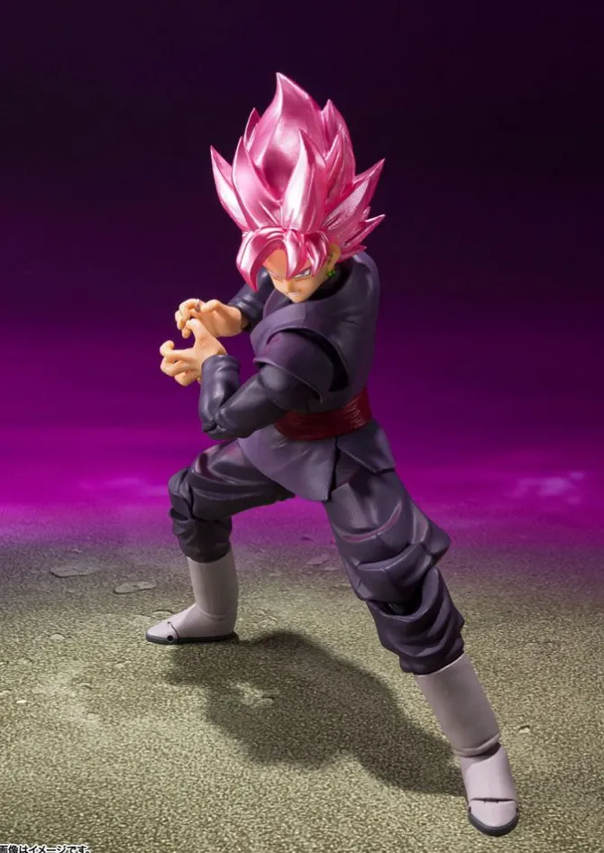 Dragonball Super - Goku Black Super Saiyan Rosé / S.H. Figuarts Actionfigur: Banpresto