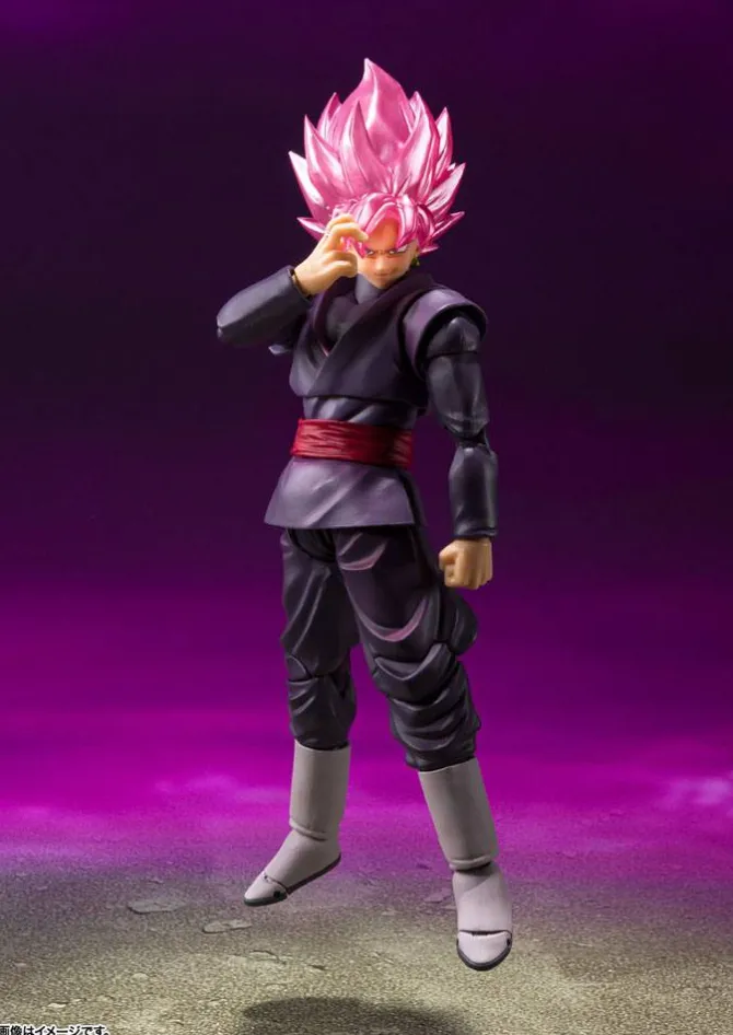 Dragonball Super - Goku Black Super Saiyan Rosé / S.H. Figuarts Actionfigur: Banpresto