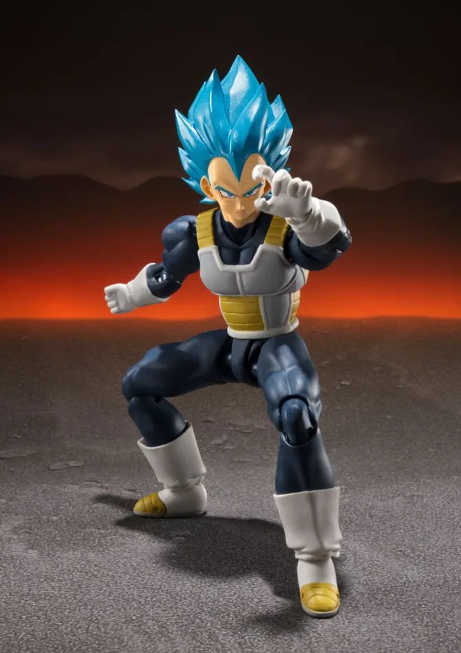 Dragonball Super - Movie Broly - SSGSS Vegeta Actionfigur: Tamashii Nations