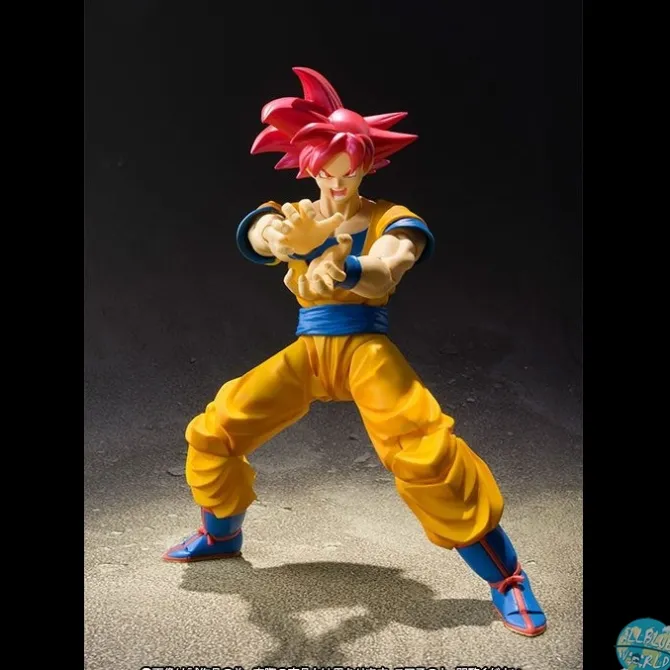 Dragonball Super - SSGSS Goku Actionfigur - S.H. Figuarts: Bandai