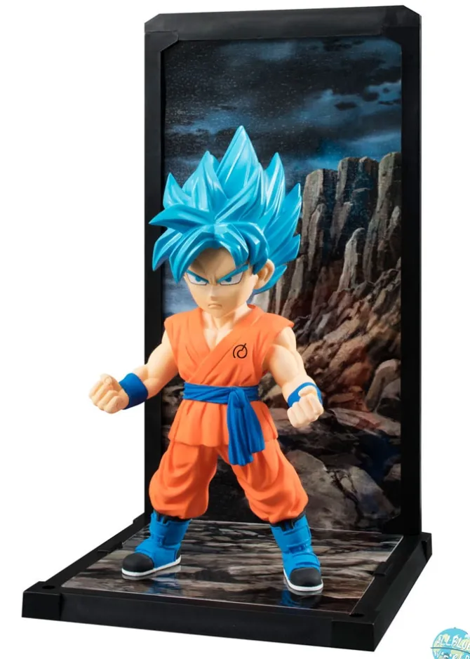 Dragonball Super - SSGSS Son Goku Figur - Tamashii Buddies: Bandai