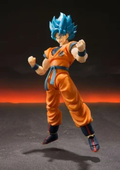 Dragonball Super Broly - SSGSS Son Goku Actionfigur / S.H. Figuarts [LEICHT BESCH. VERP.]: Tamashii