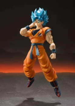 Dragonball Super Broly - SSGSS Son Goku Actionfigur / S.H. Figuarts [LEICHT BESCH. VERP.]: Tamashii