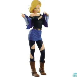 Dragonball Z - Android No.18 Figur - Glitter & Glamours / Version Blau: Banpresto