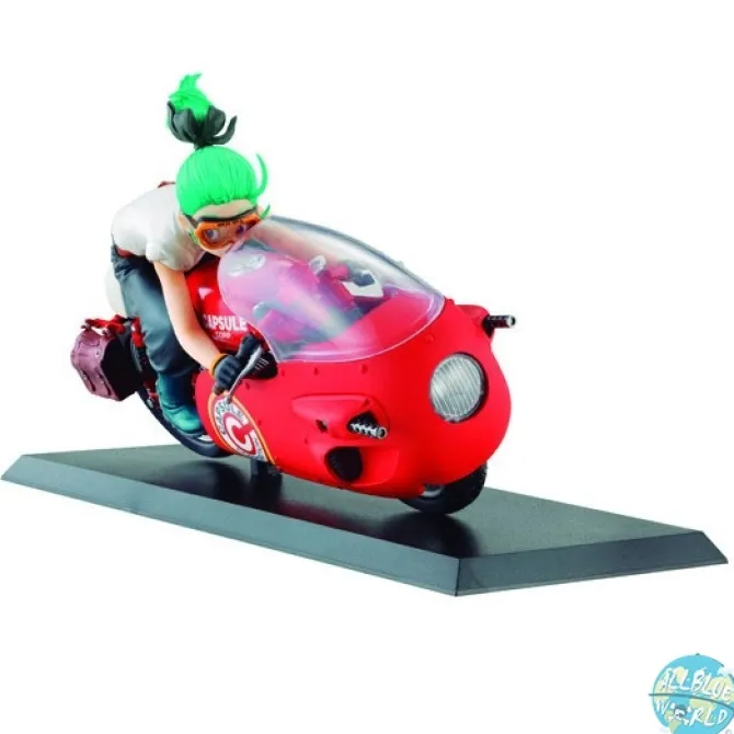 Dragonball Z - Bulma Diorama - Desktop Real McCoy Vol.1 / Red Ver.: MegaHouse