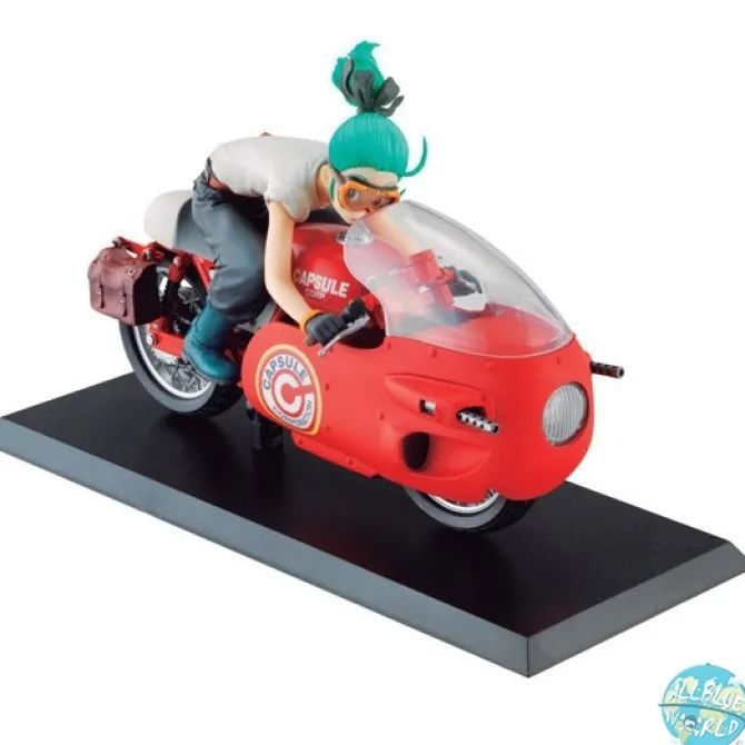 Dragonball Z - Bulma Diorama - Desktop Real McCoy Vol.1 / Red Ver.: MegaHouse