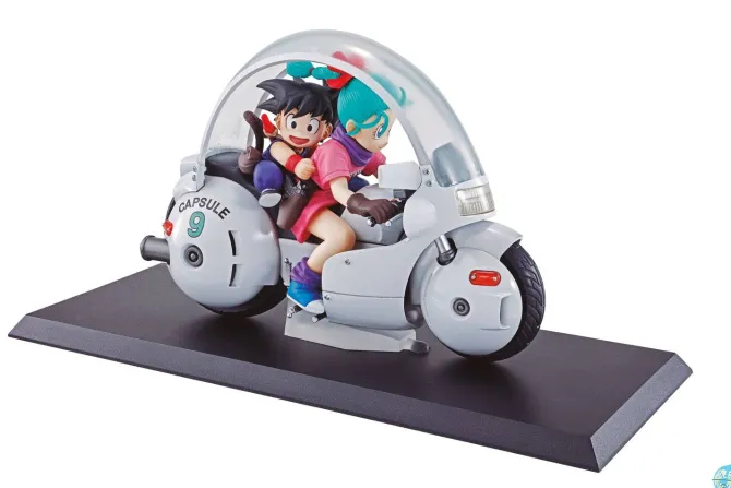Dragonball Z - Goku & Bulma Diorama - Desktop Real McCoy: MegaHouse