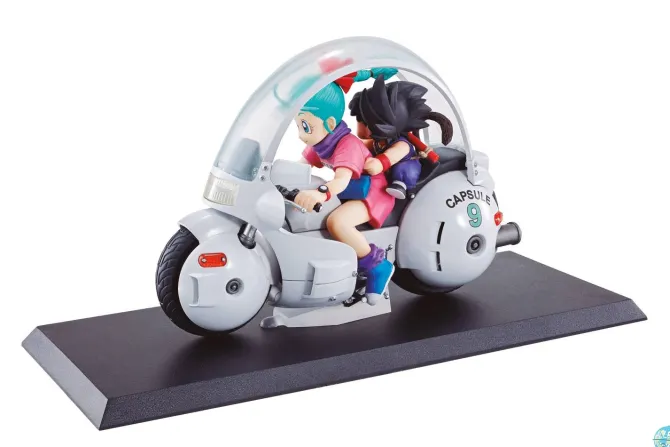 Dragonball Z - Goku & Bulma Diorama - Desktop Real McCoy: MegaHouse