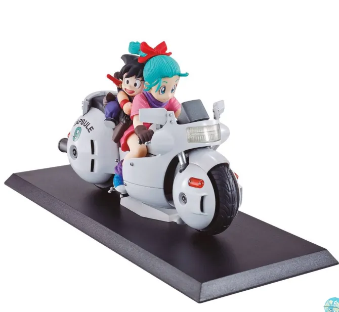 Dragonball Z - Goku & Bulma Diorama - Desktop Real McCoy: MegaHouse