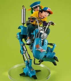 Dragonball Z - Son Goku & Son Gohan & Robot with two legs Diorama / Desktop Real McCoy EX: MegaHous