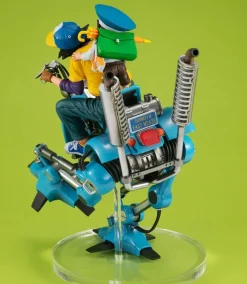 Dragonball Z - Son Goku & Son Gohan & Robot with two legs Diorama / Desktop Real McCoy EX: MegaHous