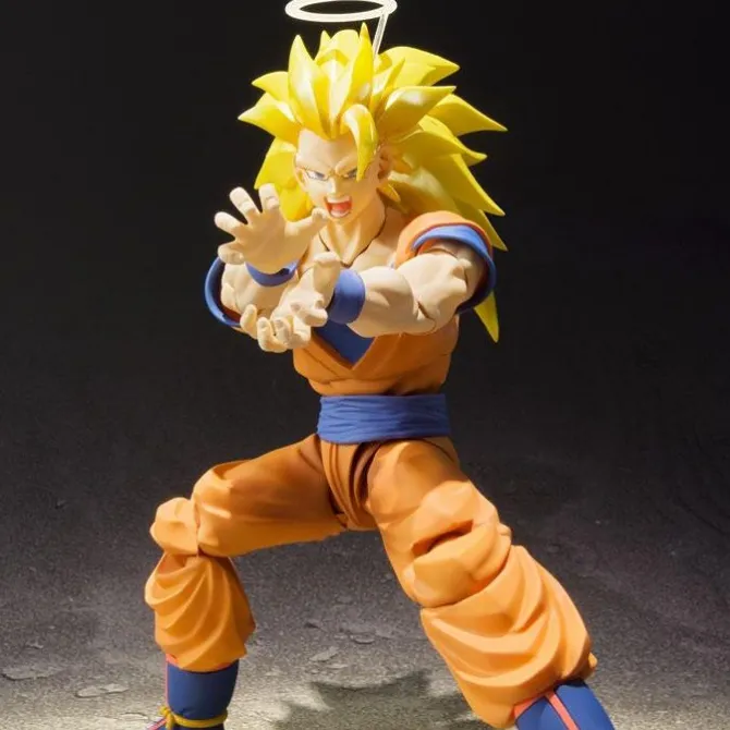Dragonball Z - SSJ 3 Son Goku / S.H. Figuarts Actionfigur: Tamashii Nations