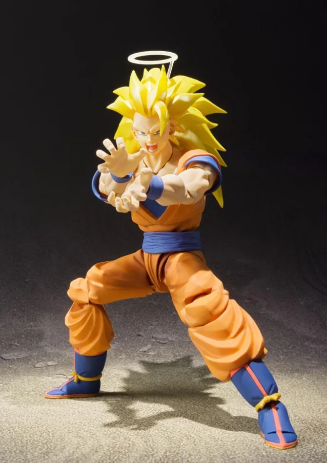 Dragonball Z - SSJ3 Son Goku Actionfigur - S.H.Figuarts: Bandai
