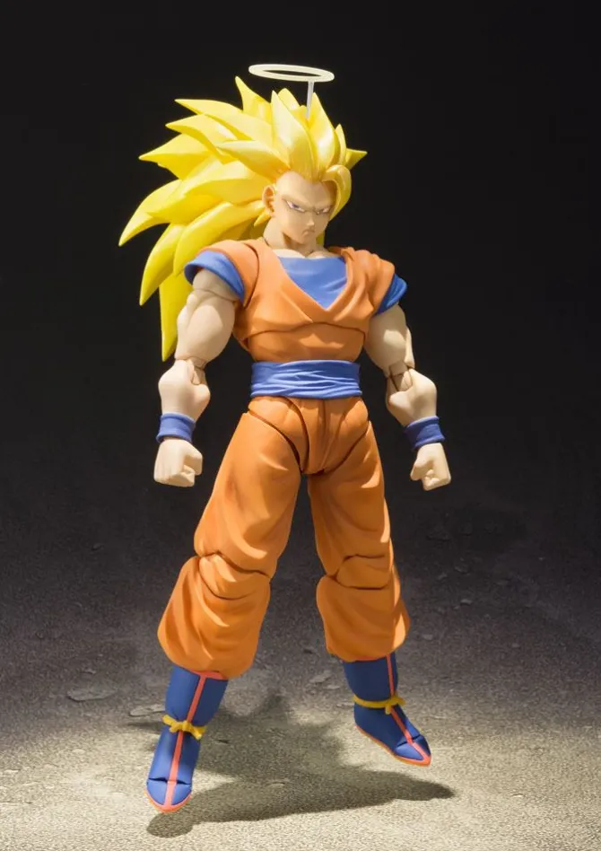 Dragonball Z - SSJ3 Son Goku Actionfigur - S.H.Figuarts: Bandai