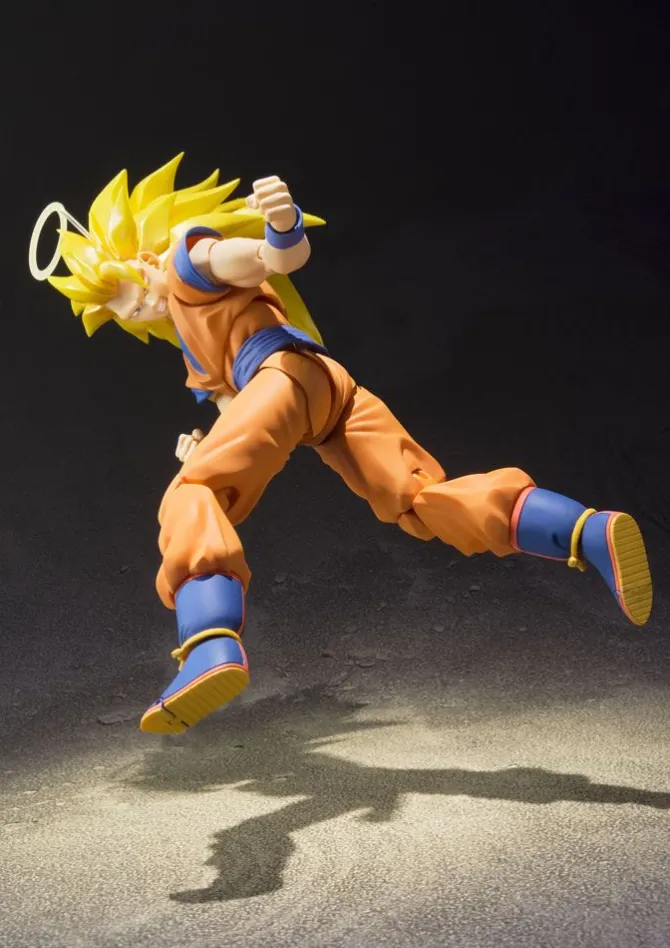Dragonball Z - SSJ3 Son Goku Actionfigur - S.H.Figuarts: Bandai