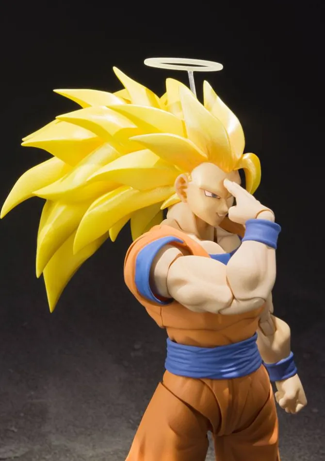 Dragonball Z - SSJ3 Son Goku Actionfigur - S.H.Figuarts: Bandai