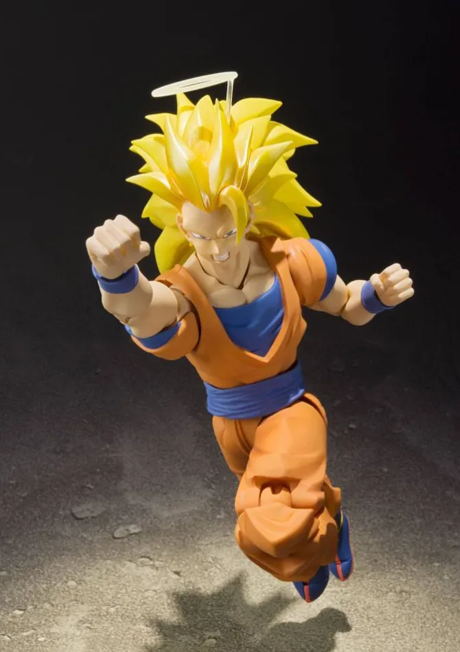 Dragonball Z - SSJ3 Son Goku Actionfigur - S.H.Figuarts: Bandai