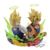 Dragonball Z - SSJ Son Goku & Vegeta Büste - Figuration Vol.2: Banpresto