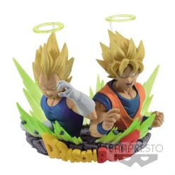 Dragonball Z - SSJ Son Goku & Vegeta Büste - Figuration Vol.2: Banpresto [NEUAUFLAGE]
