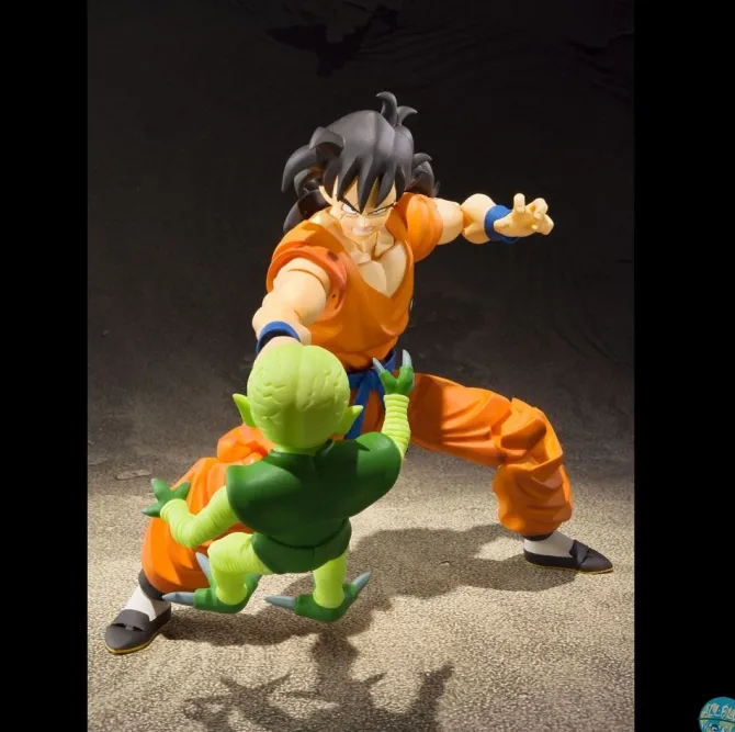 Dragonball Z - Yamchu Actionfigur mit Saibamen-Figur - S.H.Figuarts: Bandai