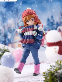 Evangelion (3.0 + 1.0 Thrice Upon a Time FNEX) - Asuka Shikinami Statue / Langley Winter Ver.: Furyu