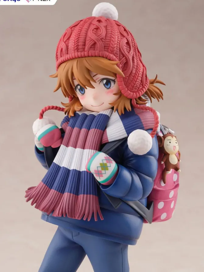 Evangelion (3.0 + 1.0 Thrice Upon a Time FNEX) - Asuka Shikinami Statue / Langley Winter Ver.: Furyu