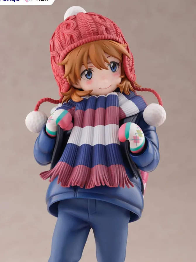 Evangelion (3.0 + 1.0 Thrice Upon a Time FNEX) - Asuka Shikinami Statue / Langley Winter Ver.: Furyu