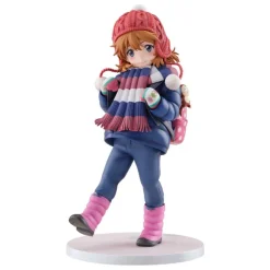 Evangelion (3.0 + 1.0 Thrice Upon a Time FNEX) - Asuka Shikinami Statue / Langley Winter Ver.: Furyu
