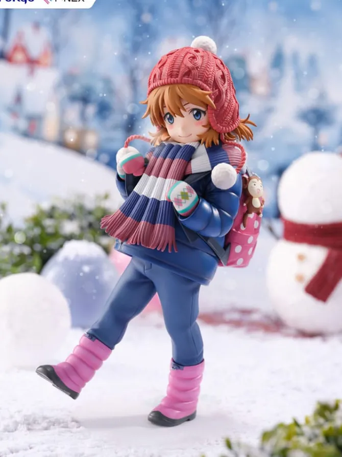 Evangelion (3.0 + 1.0 Thrice Upon a Time FNEX) - Asuka Shikinami Statue / Langley Winter Ver.: Furyu